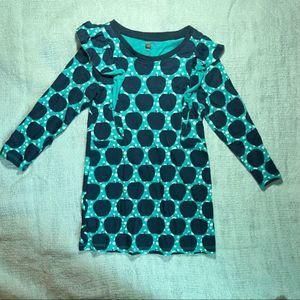 Tea Collection Ruffle Sleeve A-Line Dress